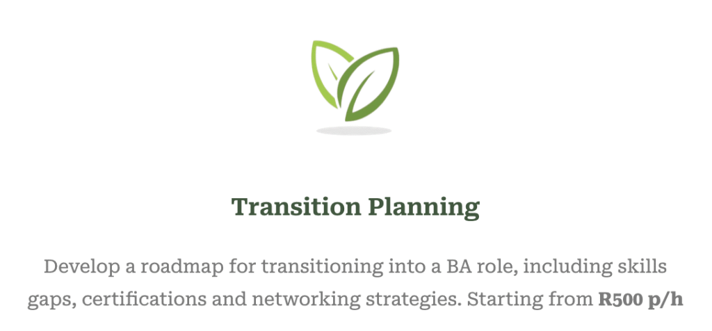 transition planning