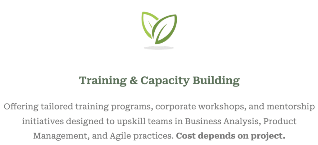 Training Capacity Building